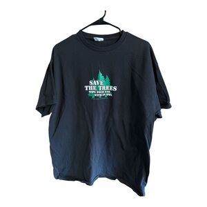 Funny Men’s “Save The Trees…” Graphic Tee
